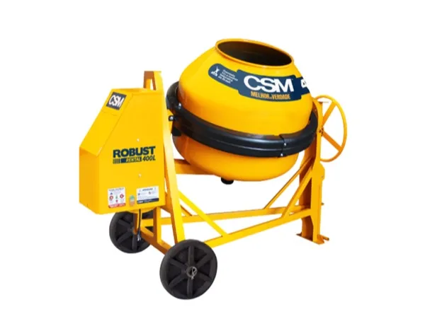 Betoneira 400 L monofásica 220V disponível para locação na Locus