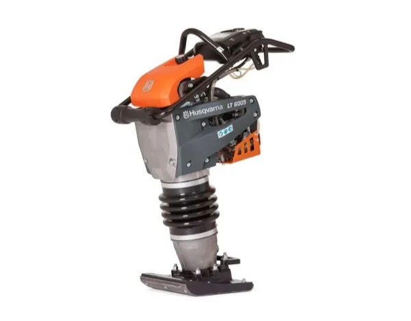 Compactador de percussão (sapo) disponível para locação na Locus