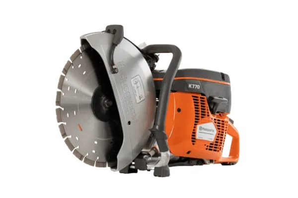 Cortadora de disco K770 (a gasolina) disponível para locação na Locus